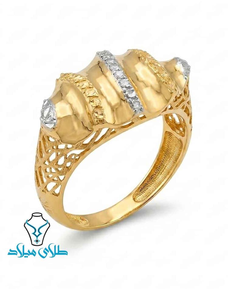 انگشتر کد138 · انگشتر بدون نگین طلا · 18 عیار · 1.88 گرم