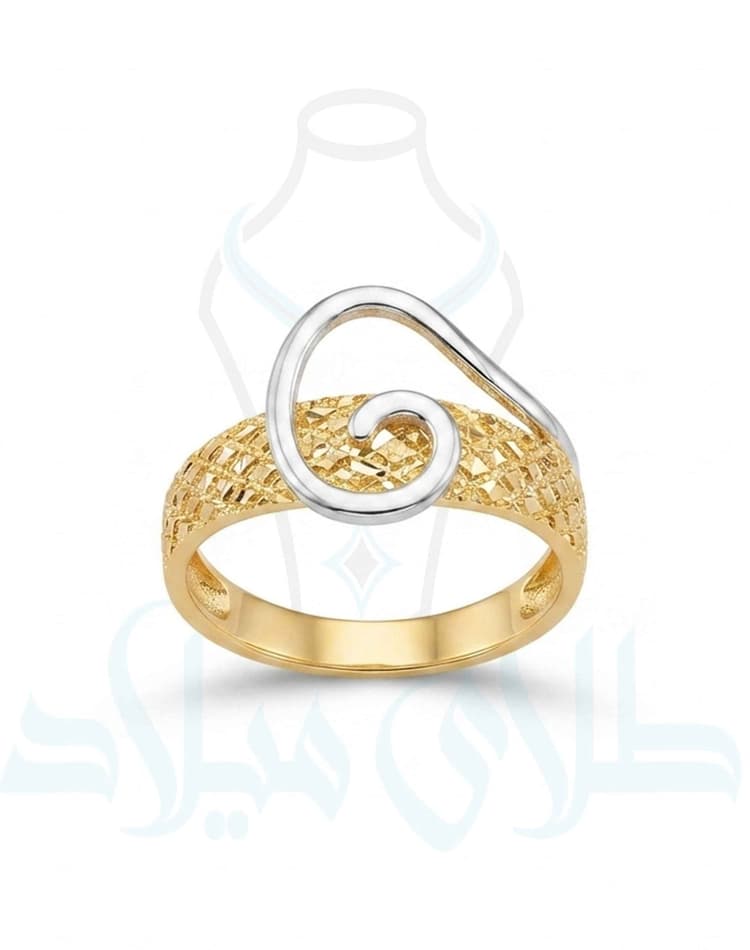 انگشتر کد260 · انگشتر توری طلا · 18 عیار · 2.9 گرم