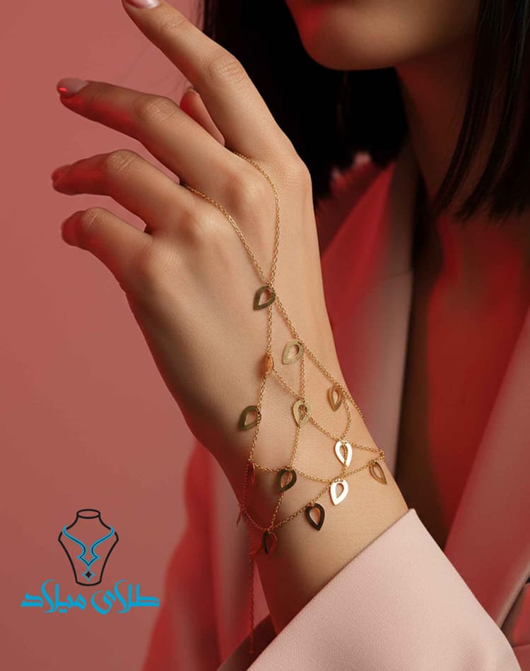 تمیمه کد3 · دستبند طلا · 18 عیار · 3.43 گرم