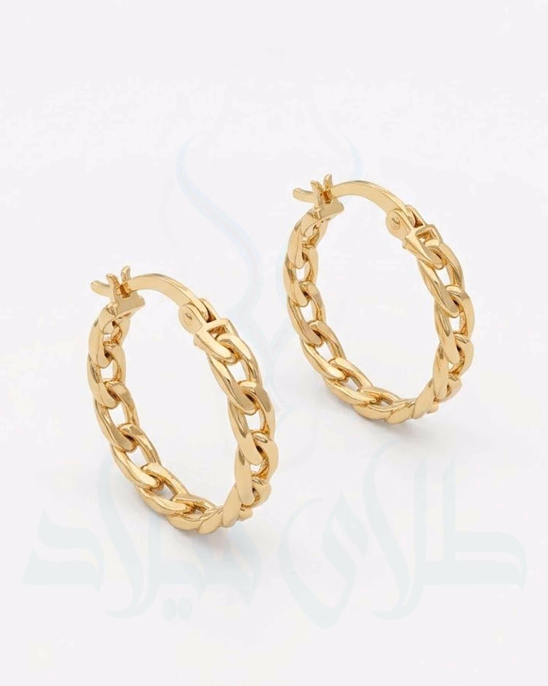 گوشواره حلقهای کارتیه کد5