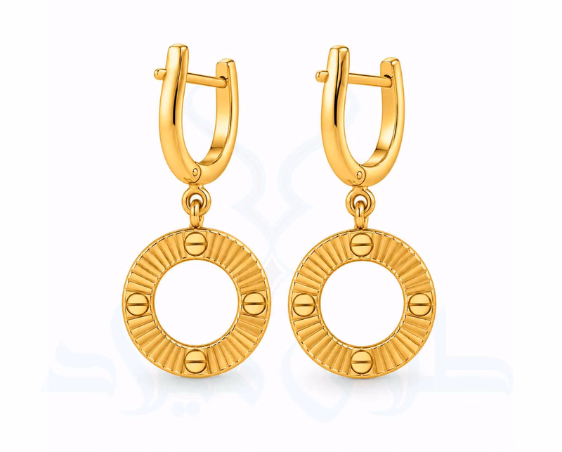 گوشواره آویز کارتیه کد7