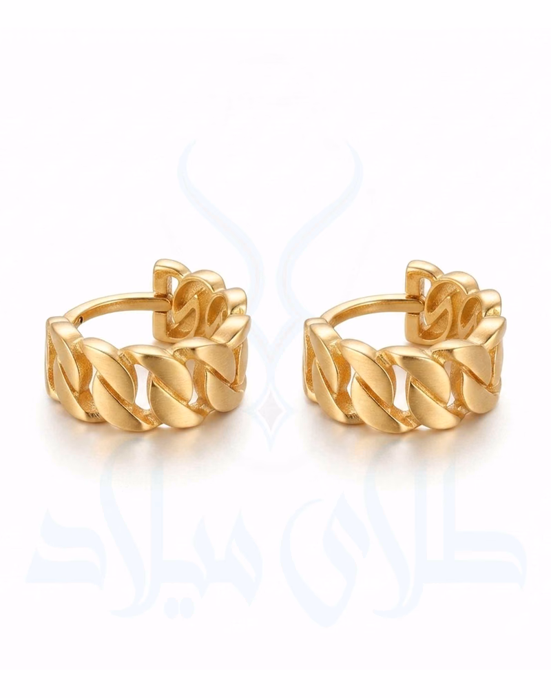 گوشواره حلقهای کارتیه کد8