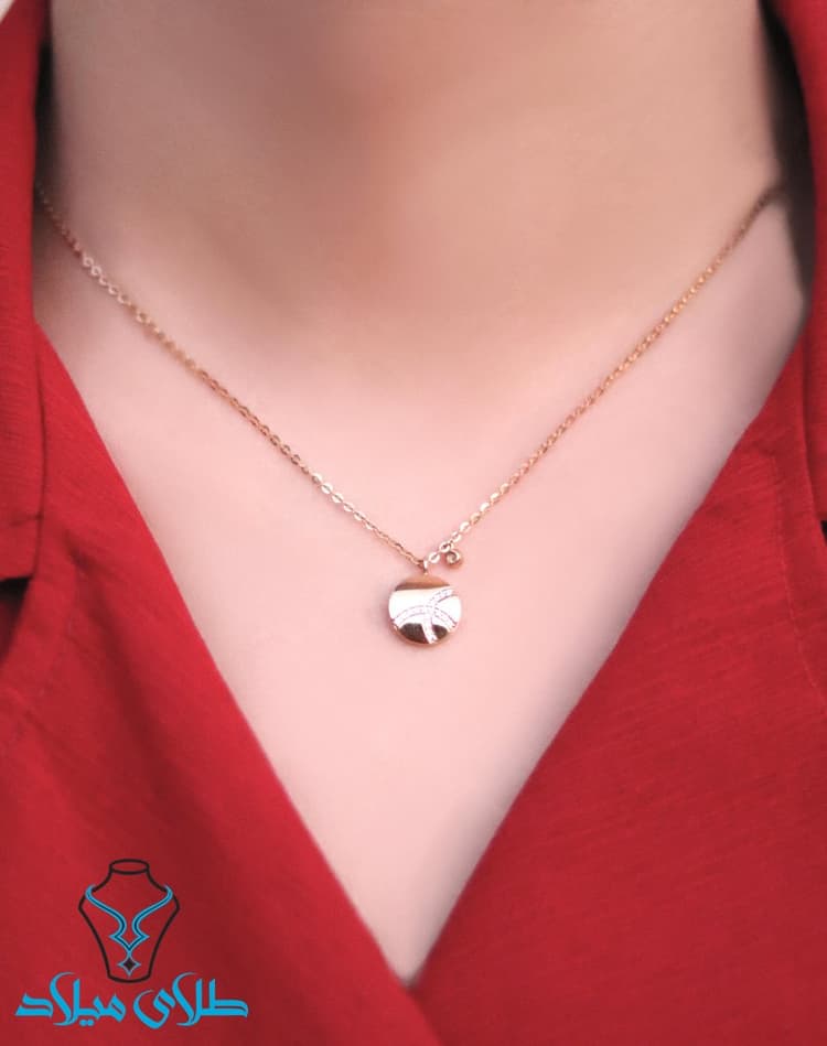 گردنبند کد1 · گردنبند مینیمال طلا · 18 عیار · 2.92 گرم