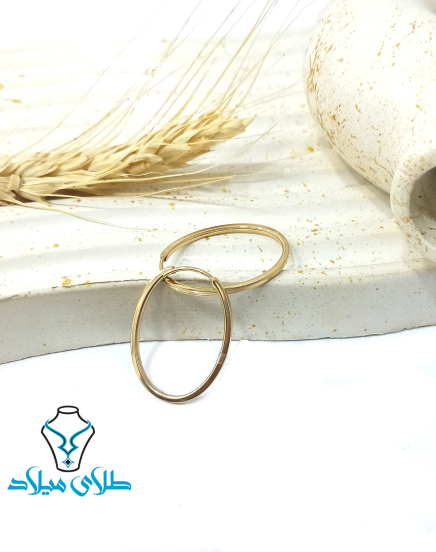 گوشواره حلقه ای مارتا · گوشواره حلقه ای