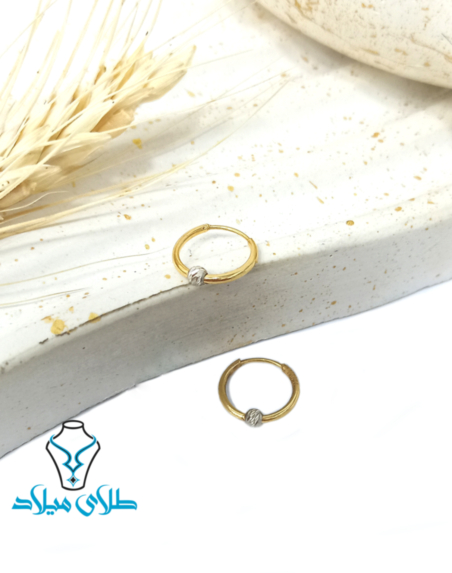 گوشواره حلقه ای آنوشا · گوشواره حلقه ای