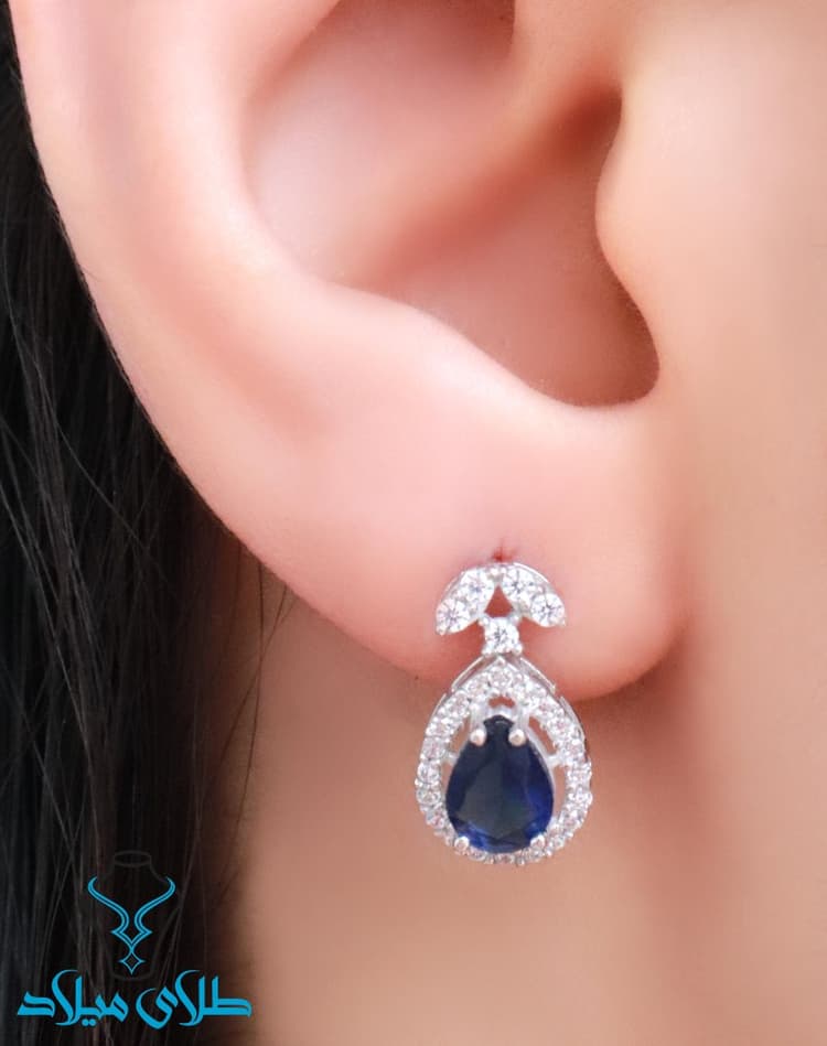 گوشواره میخی طلا کد1 · گوشواره میخی · 18 عیار · 1.02 گرم