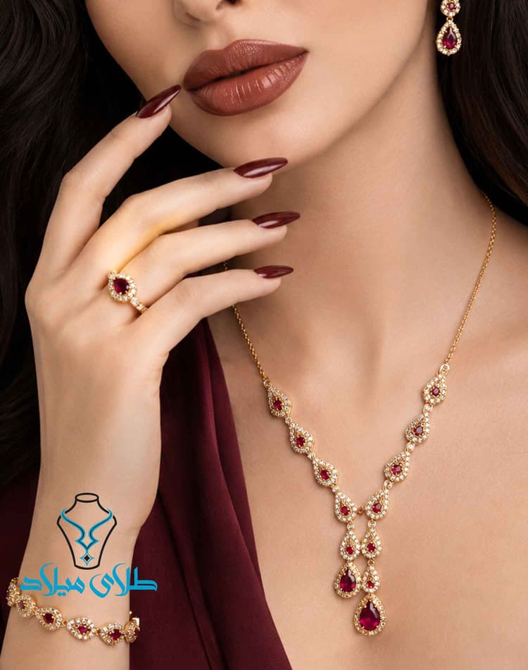 سرویس جواهر ایلیا · سرویس جواهر · 18 عیار · 11.36 گرم