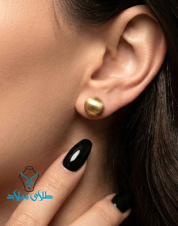 گوشواره میخی نهال · گوشواره میخی · 18 عیار · 2.22 گرم