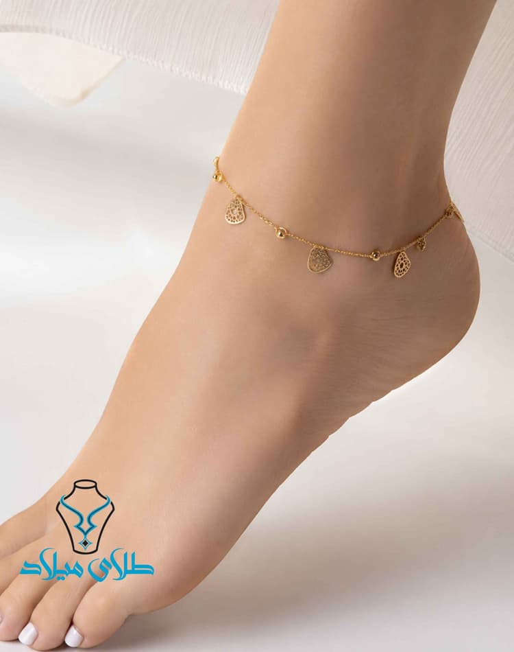 پابند کد8 · پابند طلا · 18 عیار · 2.54 گرم