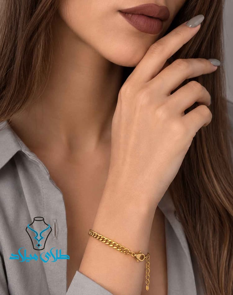 دستبند کارتیه کد53 · دستبند کارتیه · 18 عیار · 2.36 گرم