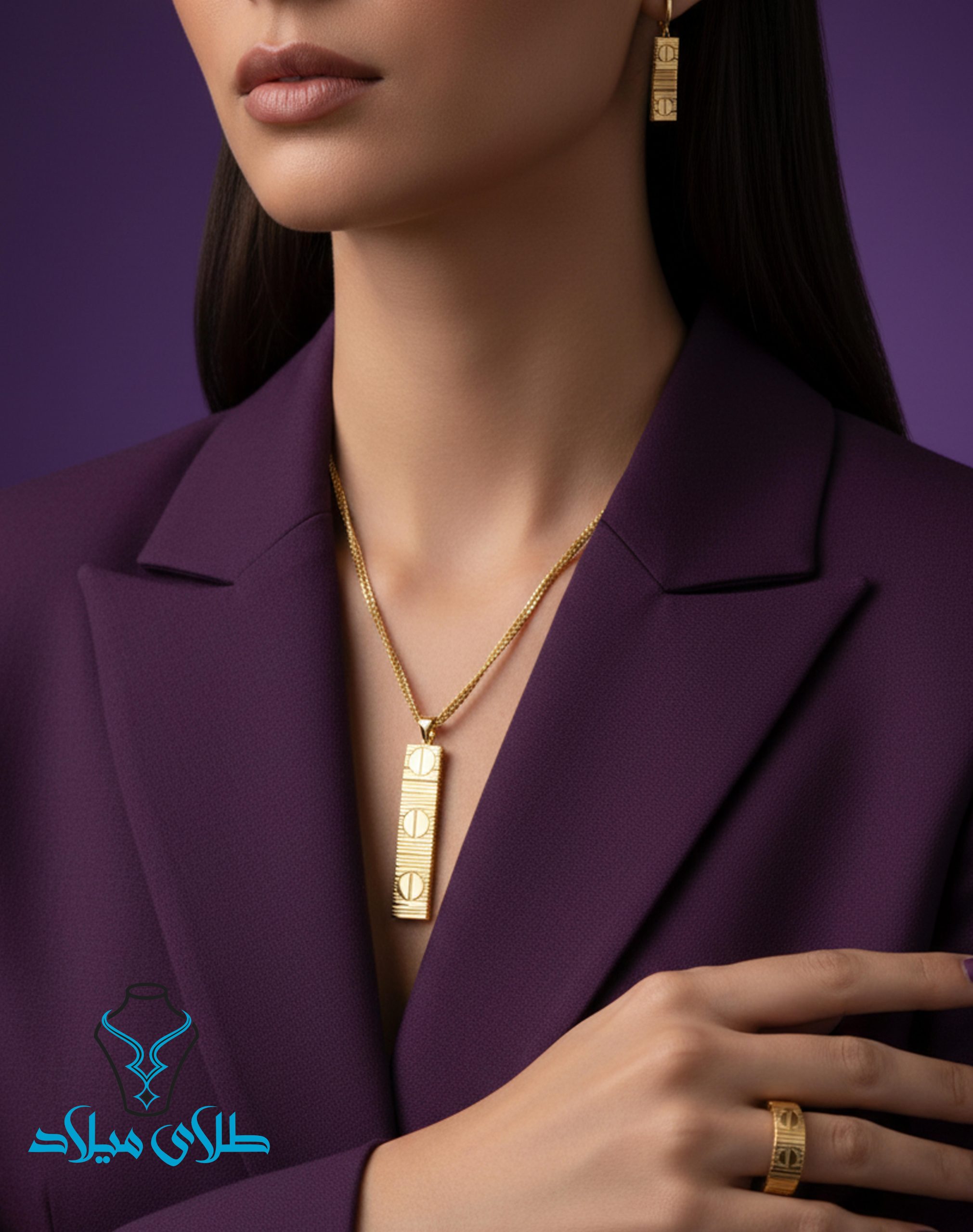 سرویس کارتیه کد15 · سرویس کارتیه طلا · 18 عیار · 8.57 گرم