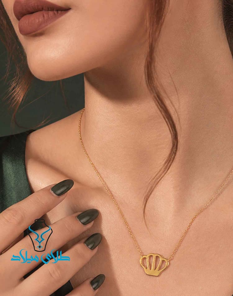 گردنبند کد50 · گردنبند مینیمال طلا · 18 عیار · 2.44 گرم