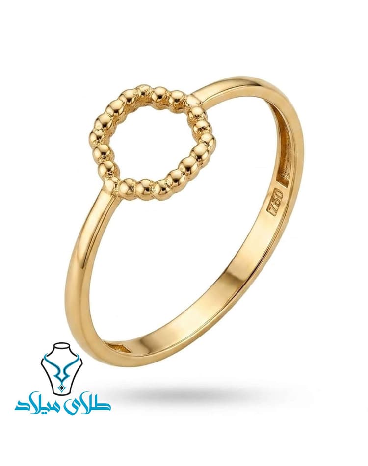 انگشتر کد116 · انگشتر مینیمال طلا · 18 عیار · 0.85 گرم