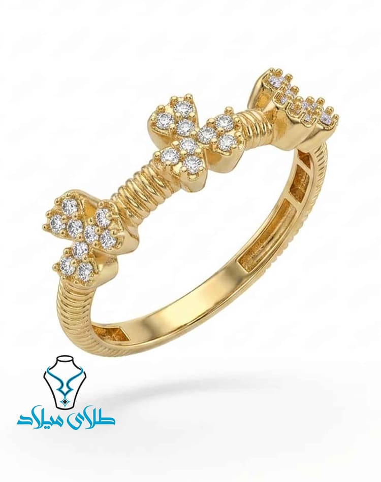 انگشتر کد205 · انگشتر مینیمال طلا · 18 عیار · 2.24 گرم