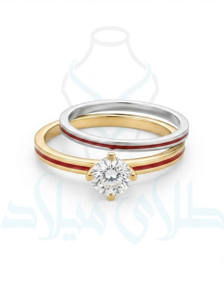 انگشتر سولیتر کد19 · انگشتر سولیتر · 18 عیار · 3.68 گرم