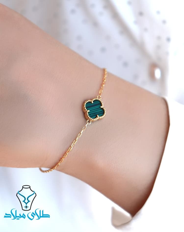 دستبند ونکلیف کد26 · دستبند ونکلیف طلا · 18 عیار · 2.19 گرم