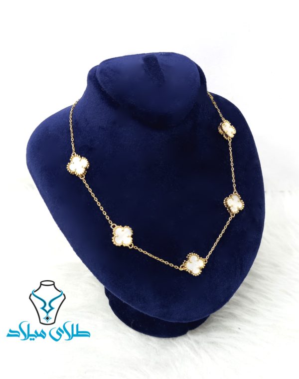 گردنبند طلا ونکلیف کد5 - Image 2