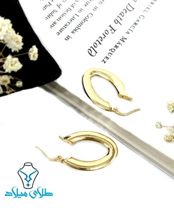 گوشواره حلقه ای آیسل - Image 2