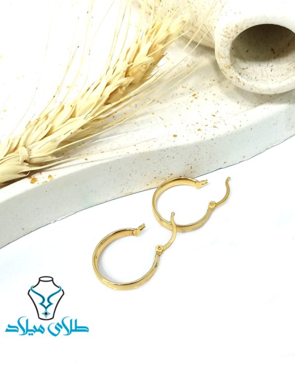 گوشواره حلقه ای نها
