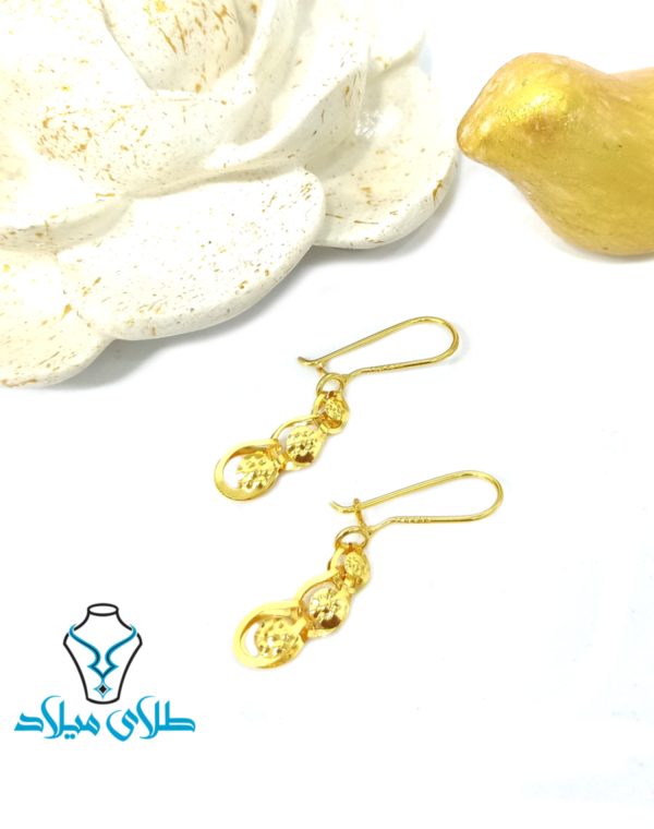 گوشواره آویز هالین - Image 2