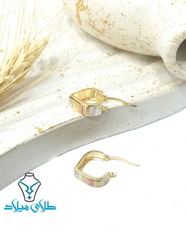 گوشواره حلقه ای دیبا - Image 3