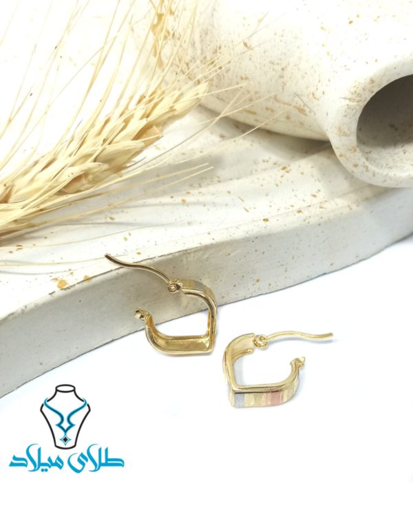 گوشواره حلقه ای دیبا - Image 4