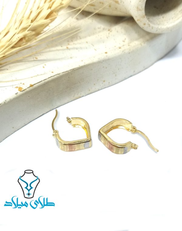 خرید گوشواره حلقه ای دیبا