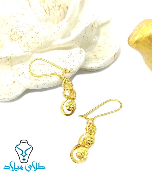 خرید گوشواره آویز هالین