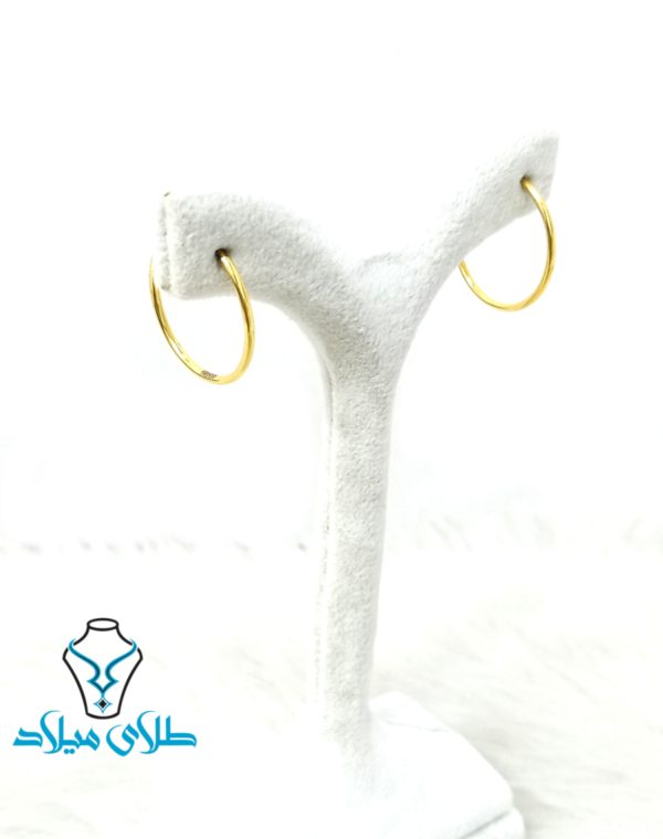 گوشواره حلقه ای سانا - Image 3