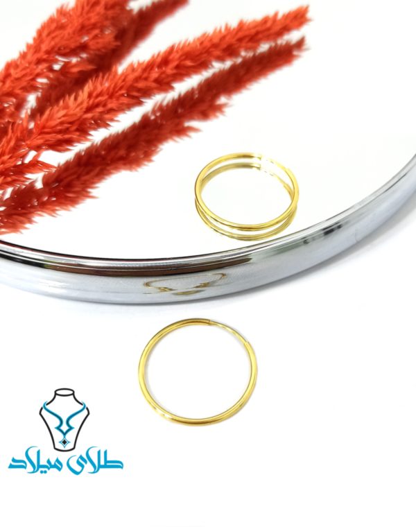 گوشواره حلقه ای سانا - Image 2