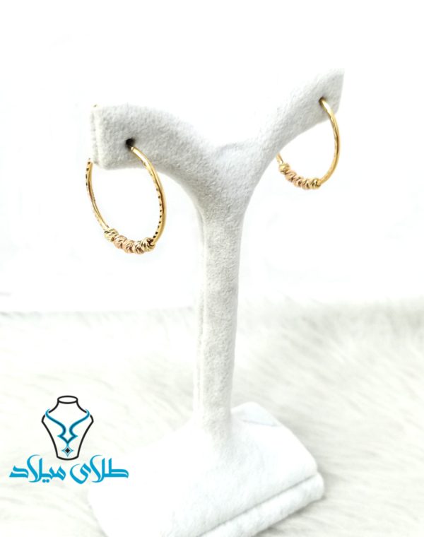گوشواره حلقه ای کانیلان - Image 3