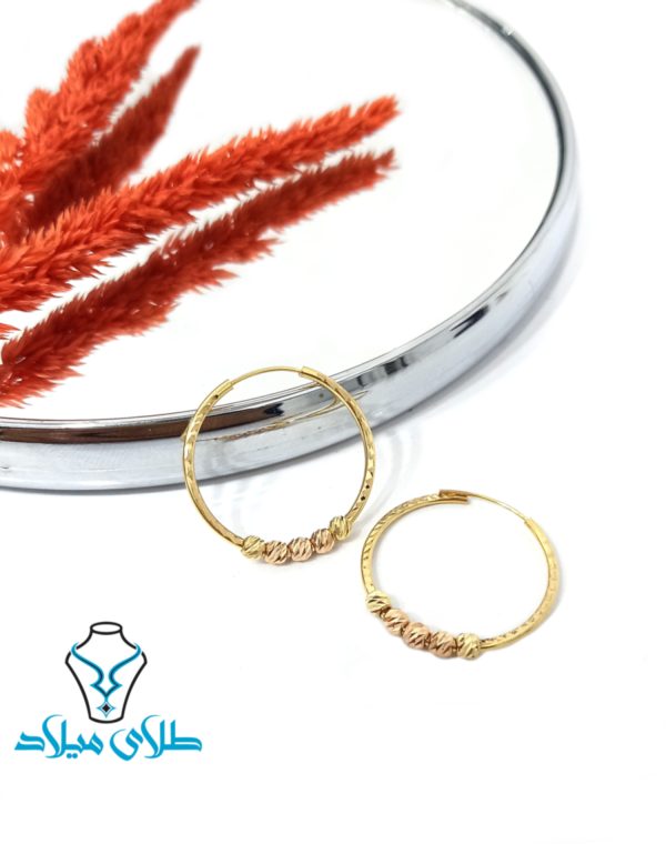 خخرید گوشواره حلقه ای کانیلان
