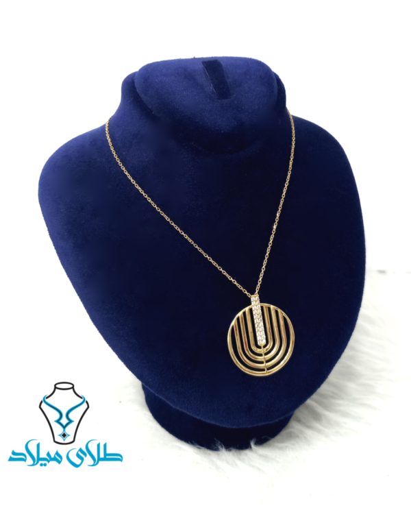 گردنبند طلا مانلی - Image 3