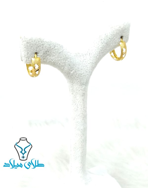 گوشواره حلقه ای گیتا - Image 3