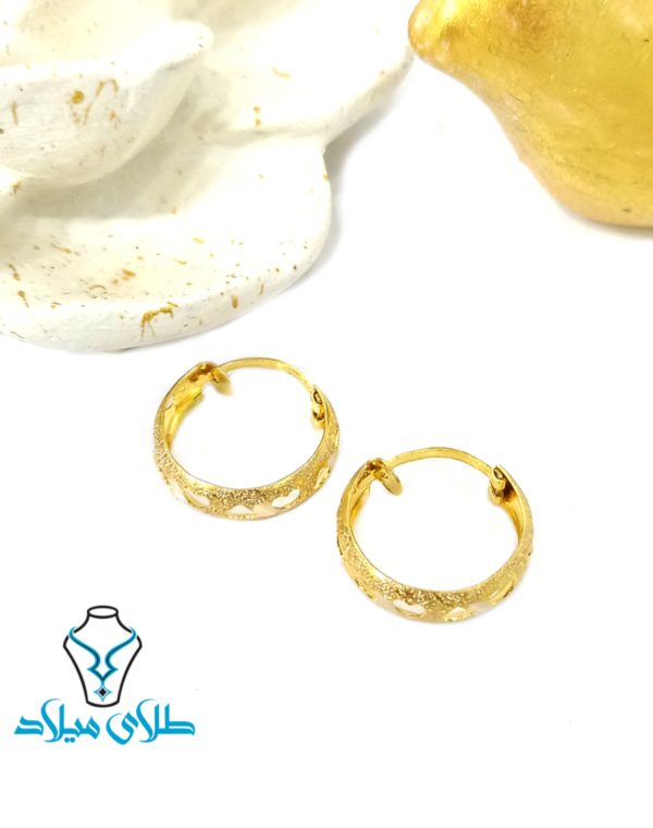 گوشواره حلقه ای گیتا - Image 2