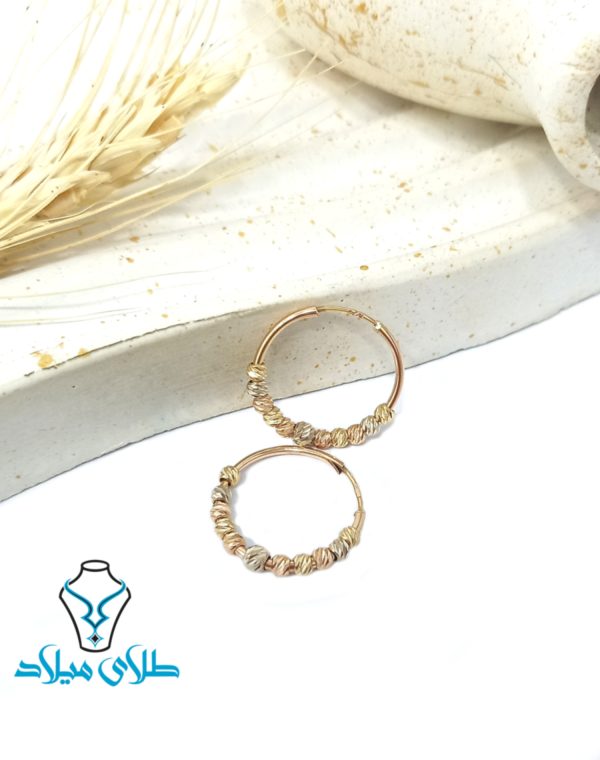 گوشواره حلقه ای ساتیا - Image 3