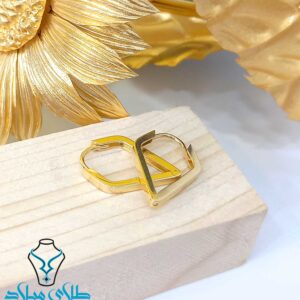 خرید آنلاین گوشواره حلقه ای از وب سایت طلای میلاد زر