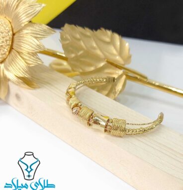 مشخصات,قیمت و خرید آنلاین دستبند النگویی طلا ,فروشگاه اینترنتی طلای میلاد