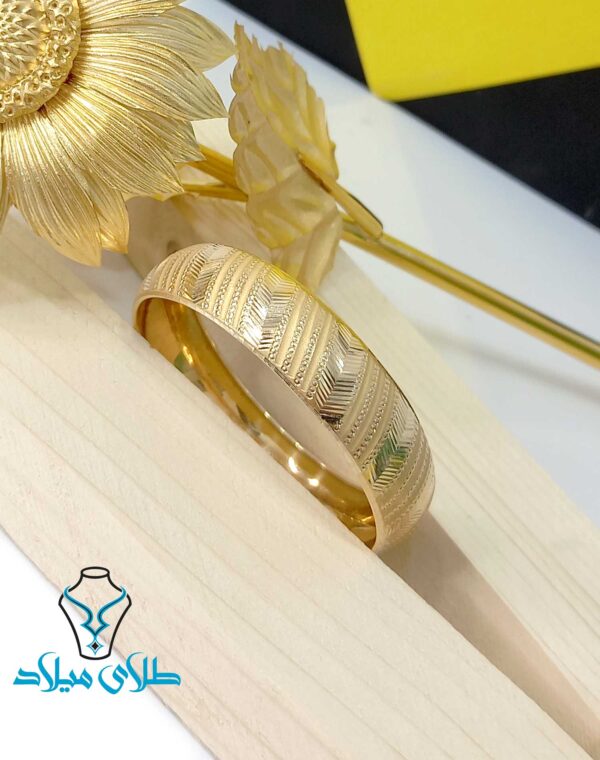 مشخصات,قیمت و خرید آنلاین دستبند النگویی طلا ,فروشگاه اینترنتی طلای میلاد