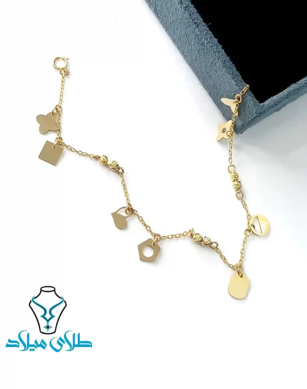 مشخصات,قیمت و خرید آنلاین دستبند فانتزی طلا ,فروشگاه اینترنتی طلای میلاد