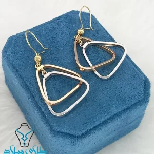 خرید گوشواره آویز طلا از گالری طلای میلاد زر