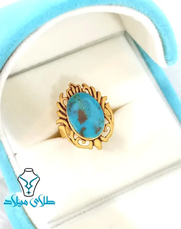انگشتر فیروزه اسما - Image 3