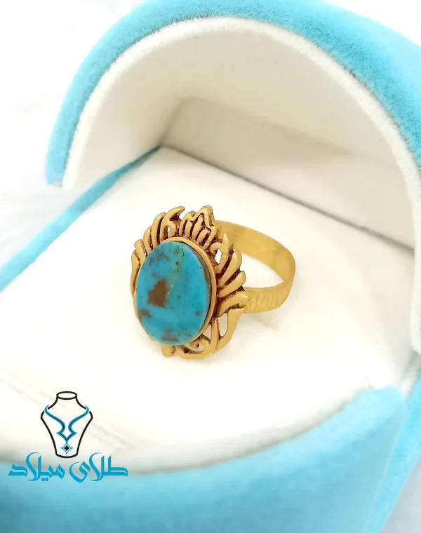 انگشتر فیروزه اسما - Image 4