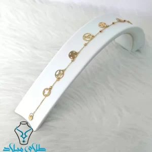 دستبند طلا لویی ویتون