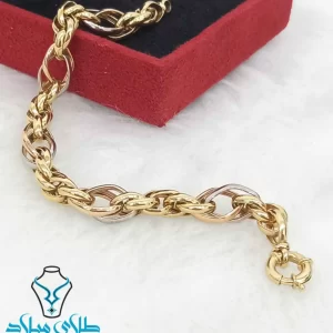خرید دستبند زنجیری طلا از گالری طلای میلاد زر