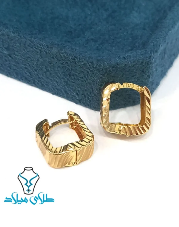 گوشواره حلقه ای آیلین - Image 4