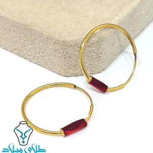 خرید گوشواره حلقه ای ملیکا