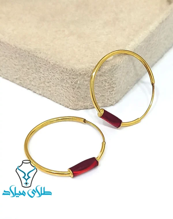 خرید گوشواره حلقه ای ملیکا