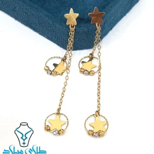 گوشواره آویز ستاره