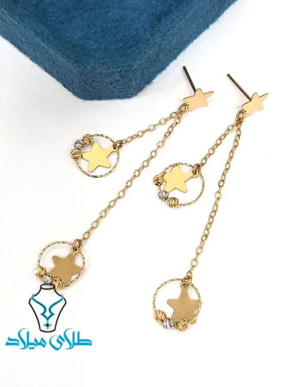 گوشواره آویز ستاره - Image 3